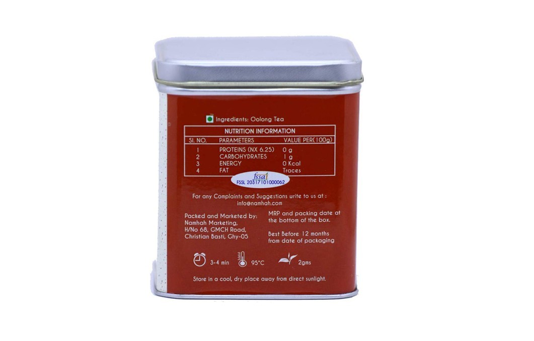 Namhah Oolong Tea    Container  100 grams